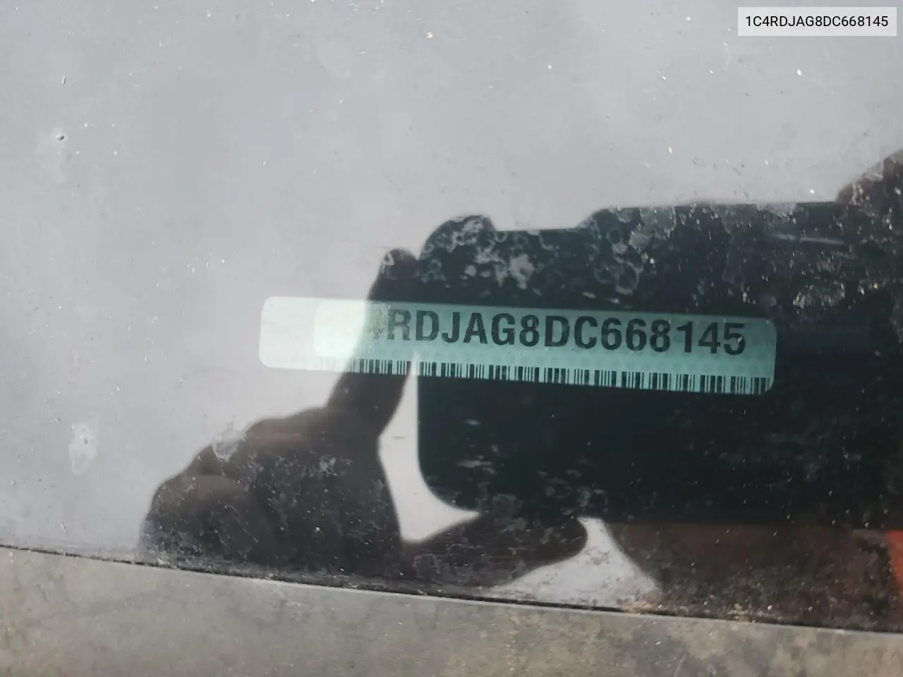 2013 Dodge Durango Sxt VIN: 1C4RDJAG8DC668145 Lot: 62749645