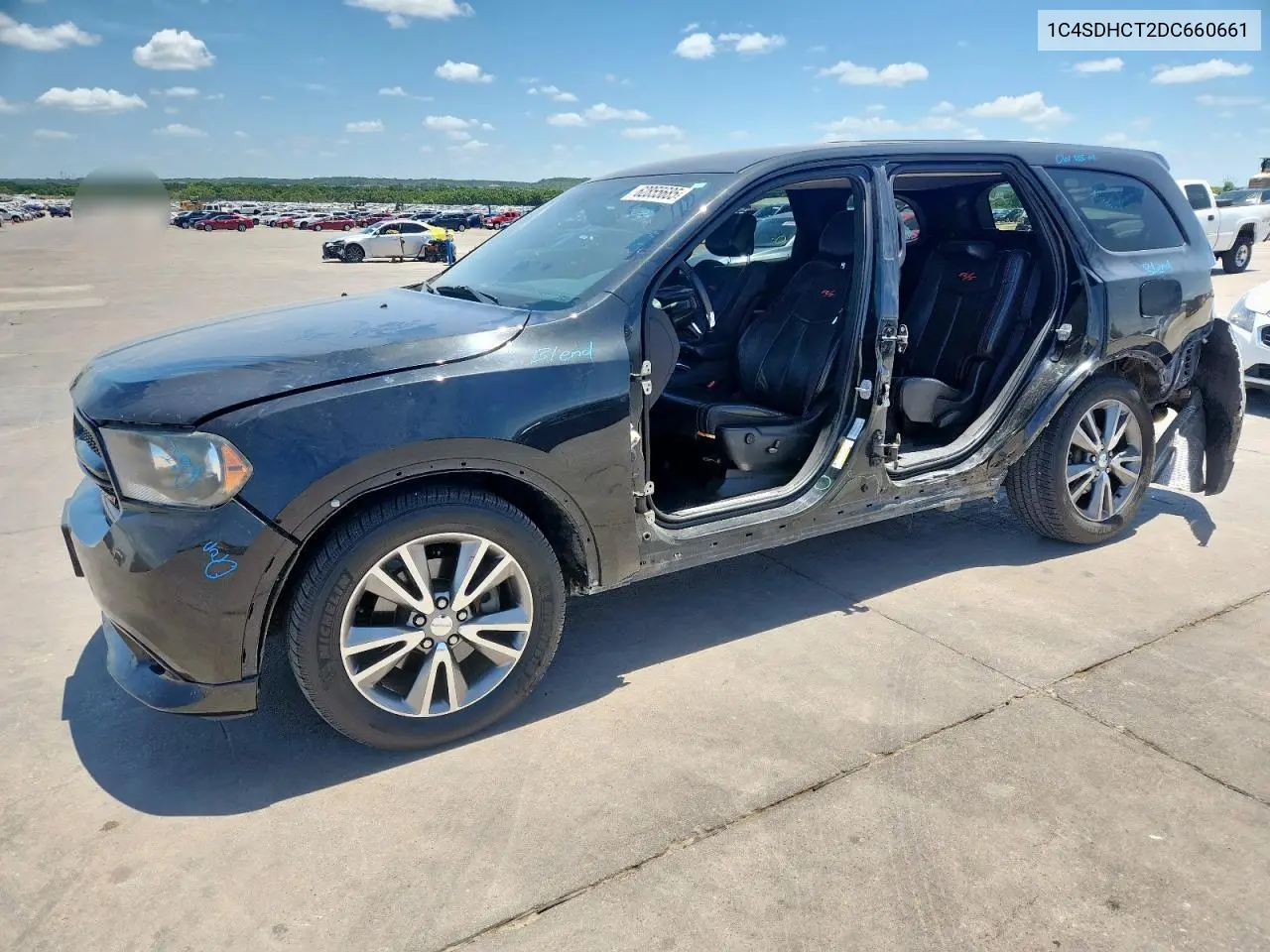 2013 Dodge Durango R/T VIN: 1C4SDHCT2DC660661 Lot: 62855685