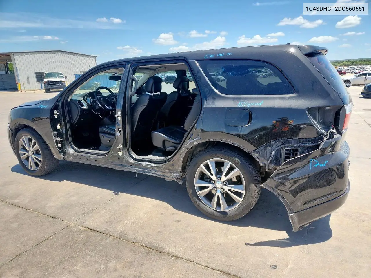 2013 Dodge Durango R/T VIN: 1C4SDHCT2DC660661 Lot: 62855685
