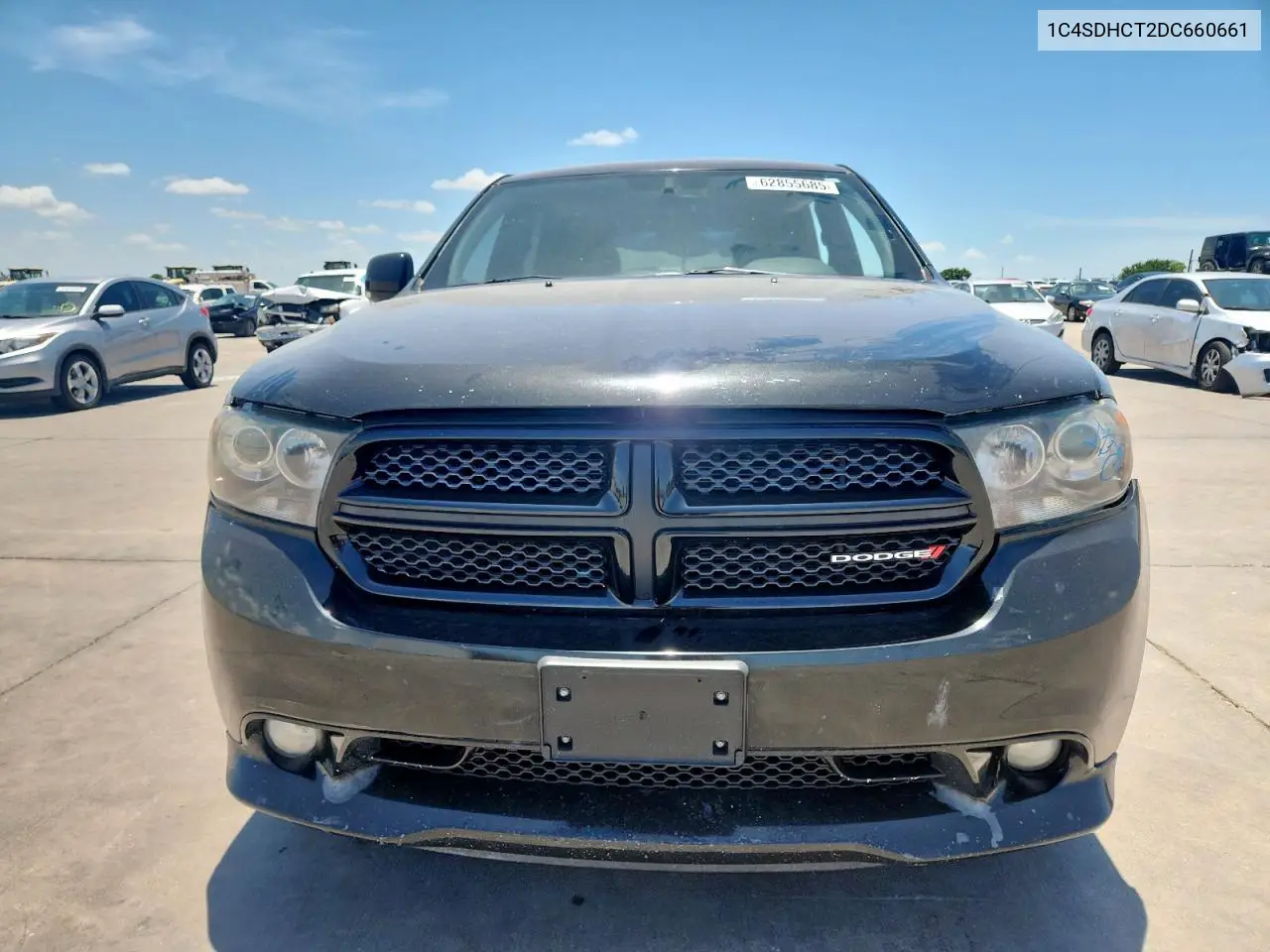 2013 Dodge Durango R/T VIN: 1C4SDHCT2DC660661 Lot: 62855685