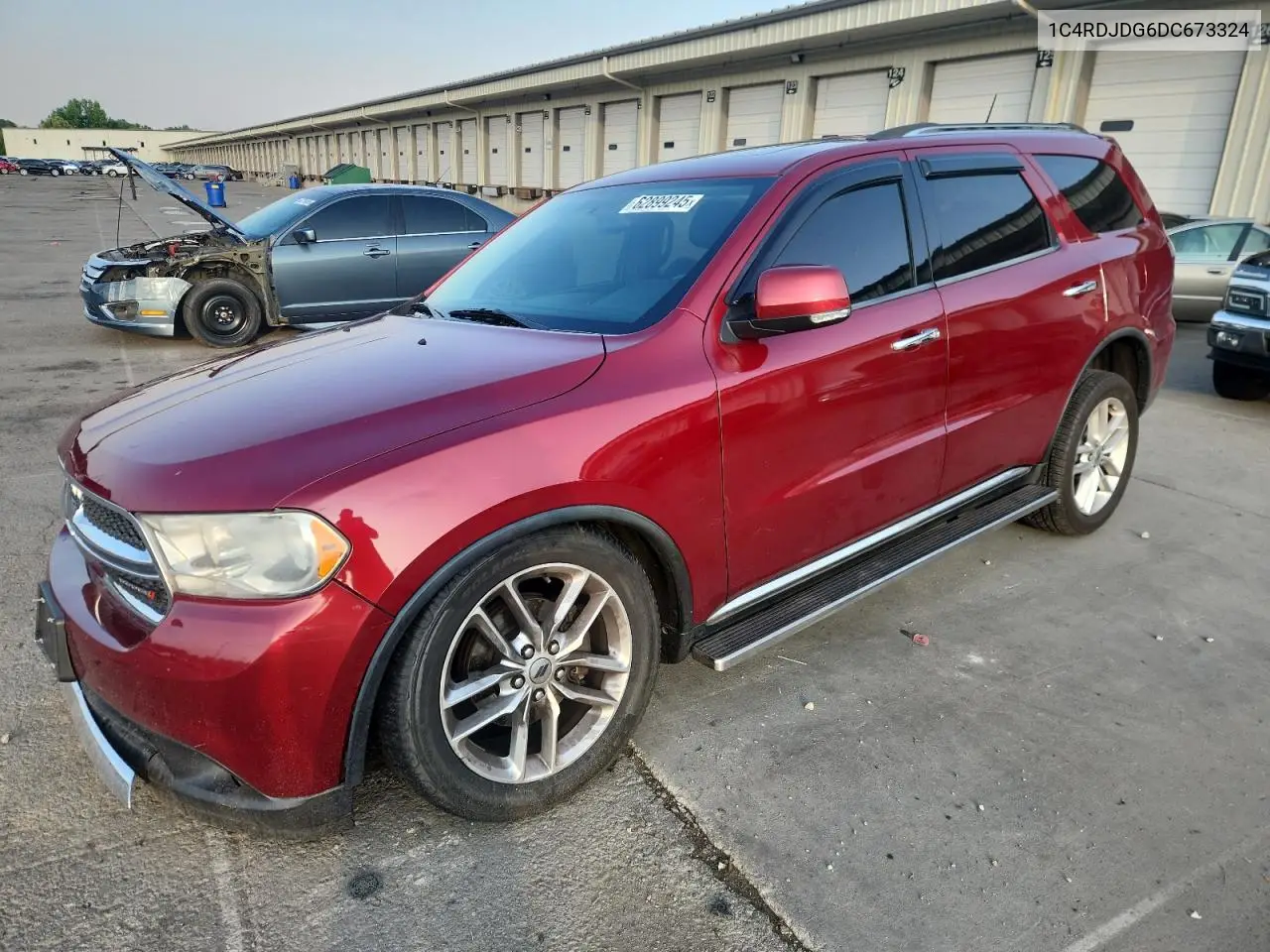 2013 Dodge Durango Crew VIN: 1C4RDJDG6DC673324 Lot: 62899245