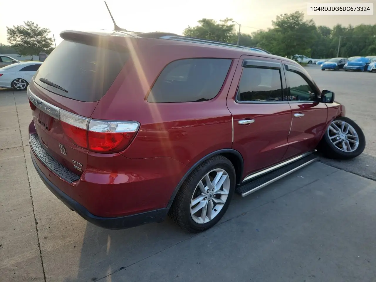 2013 Dodge Durango Crew VIN: 1C4RDJDG6DC673324 Lot: 62899245