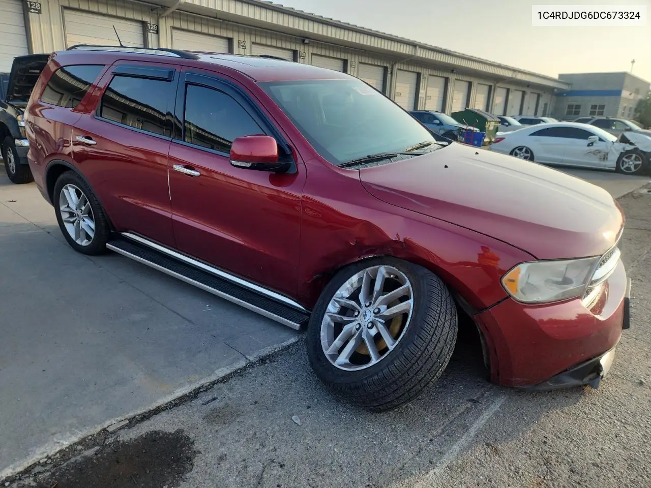 2013 Dodge Durango Crew VIN: 1C4RDJDG6DC673324 Lot: 62899245