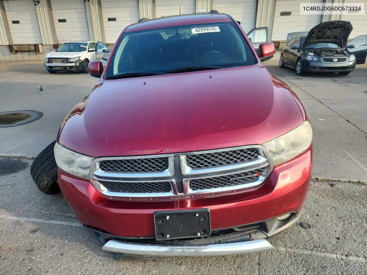 2013 Dodge Durango Crew VIN: 1C4RDJDG6DC673324 Lot: 62899245