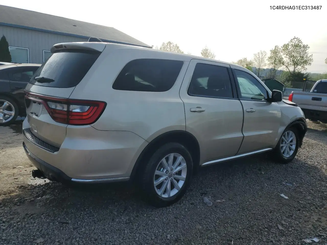 2014 Dodge Durango Sxt VIN: 1C4RDHAG1EC313487 Lot: 53870565