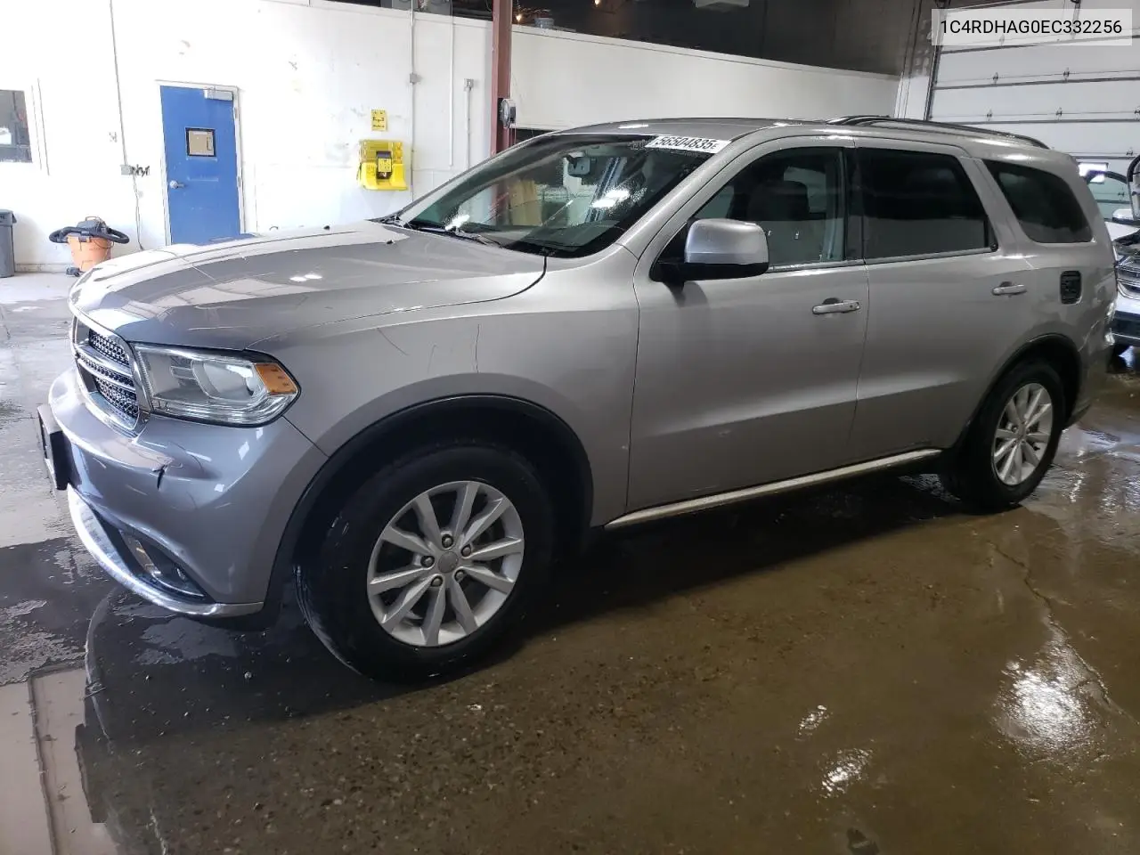 2014 Dodge Durango Sxt VIN: 1C4RDHAG0EC332256 Lot: 56504835