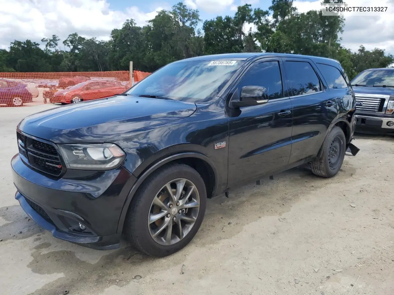 2014 Dodge Durango R/T VIN: 1C4SDHCT7EC313327 Lot: 56786765