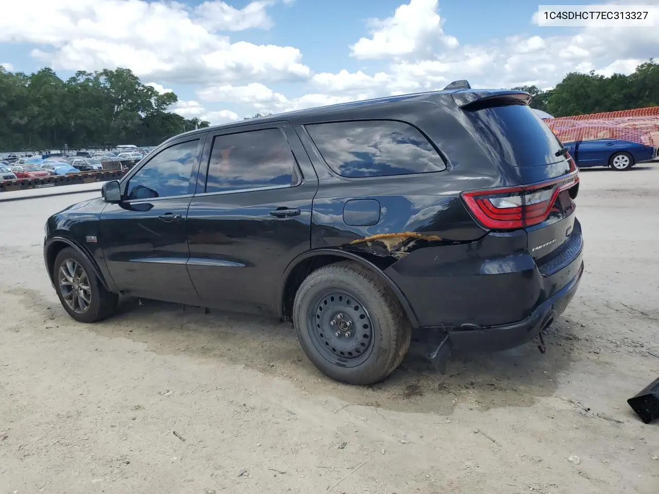 2014 Dodge Durango R/T VIN: 1C4SDHCT7EC313327 Lot: 56786765