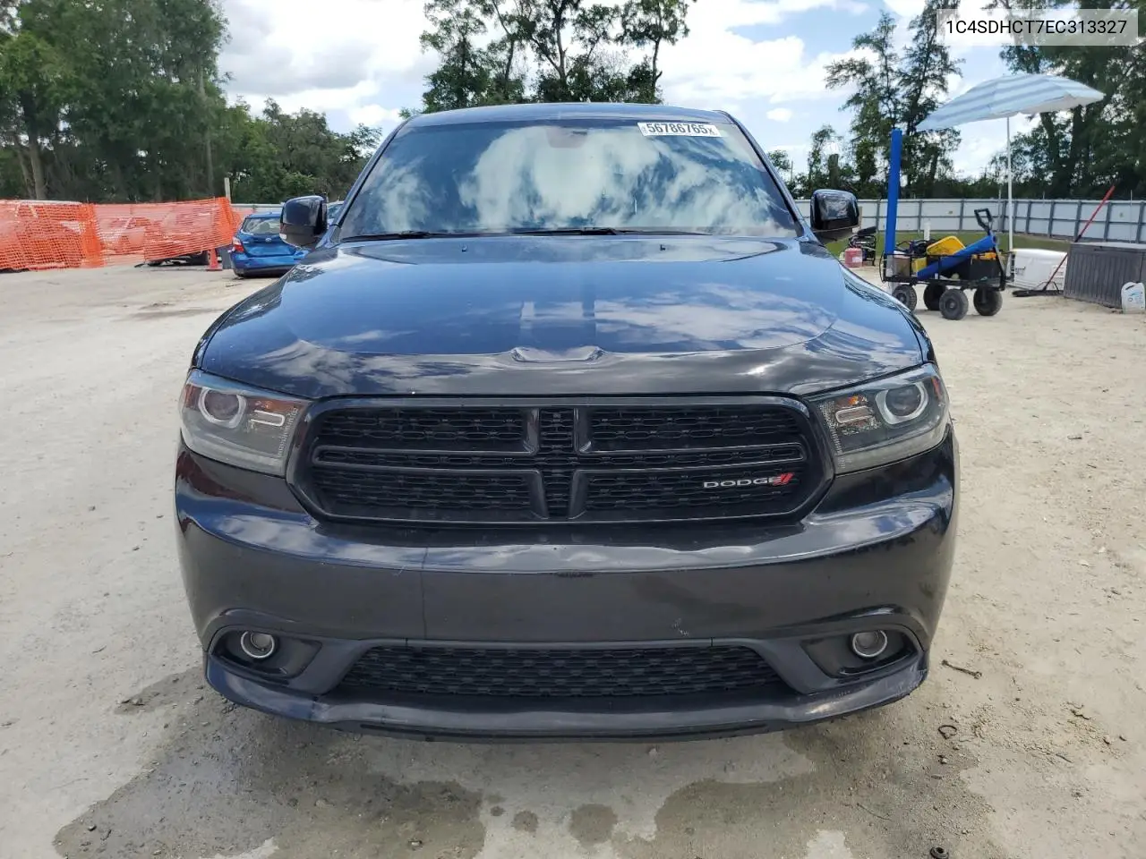 2014 Dodge Durango R/T VIN: 1C4SDHCT7EC313327 Lot: 56786765