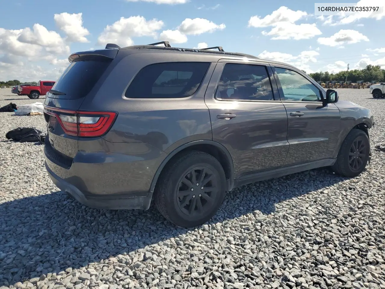 2014 Dodge Durango Sxt VIN: 1C4RDHAG7EC353797 Lot: 56852975