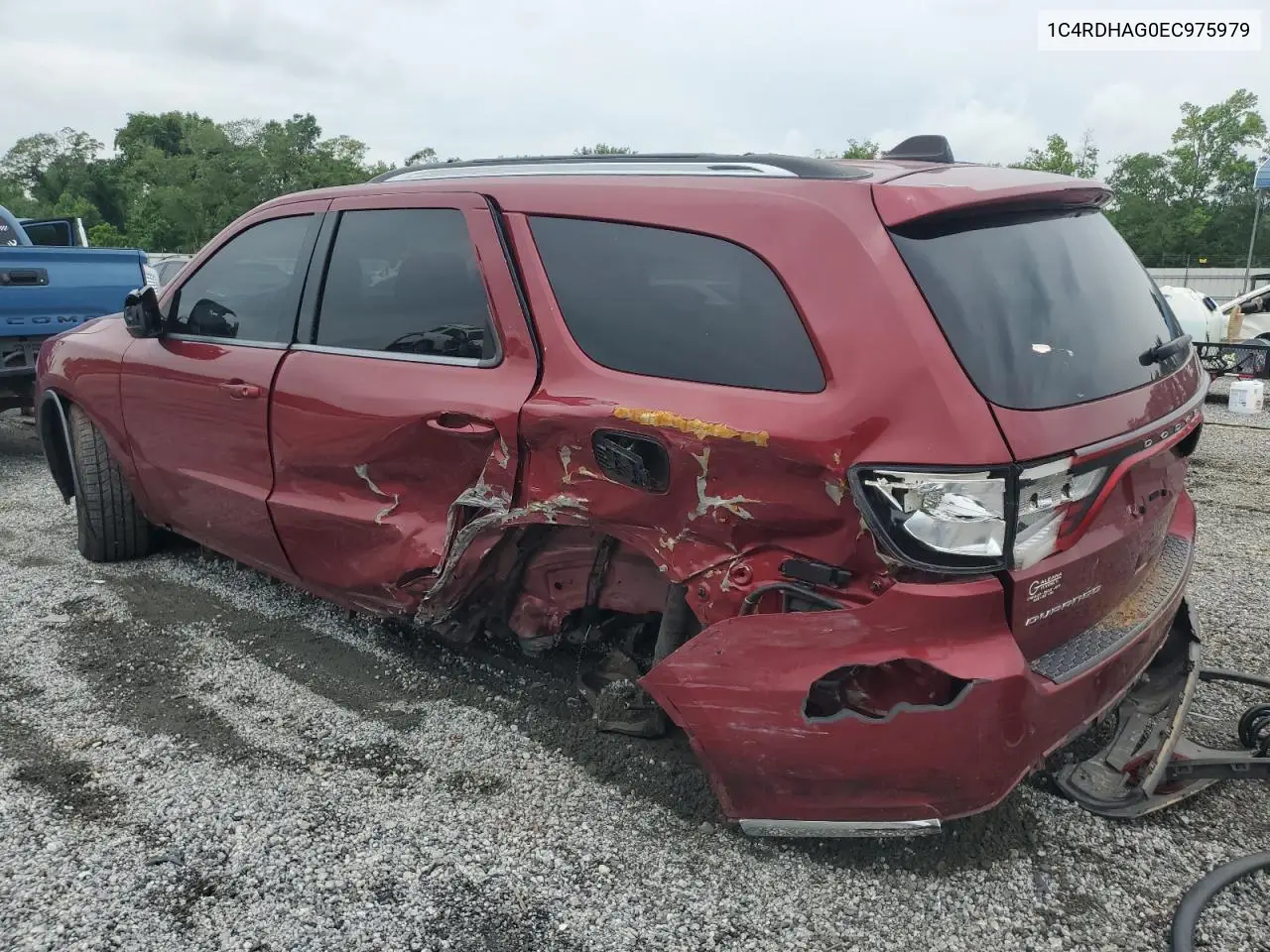 2014 Dodge Durango Sxt VIN: 1C4RDHAG0EC975979 Lot: 57452245