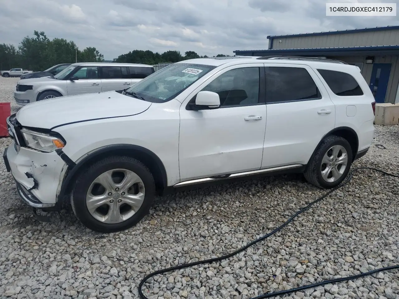 2014 Dodge Durango Limited VIN: 1C4RDJDGXEC412179 Lot: 61281225