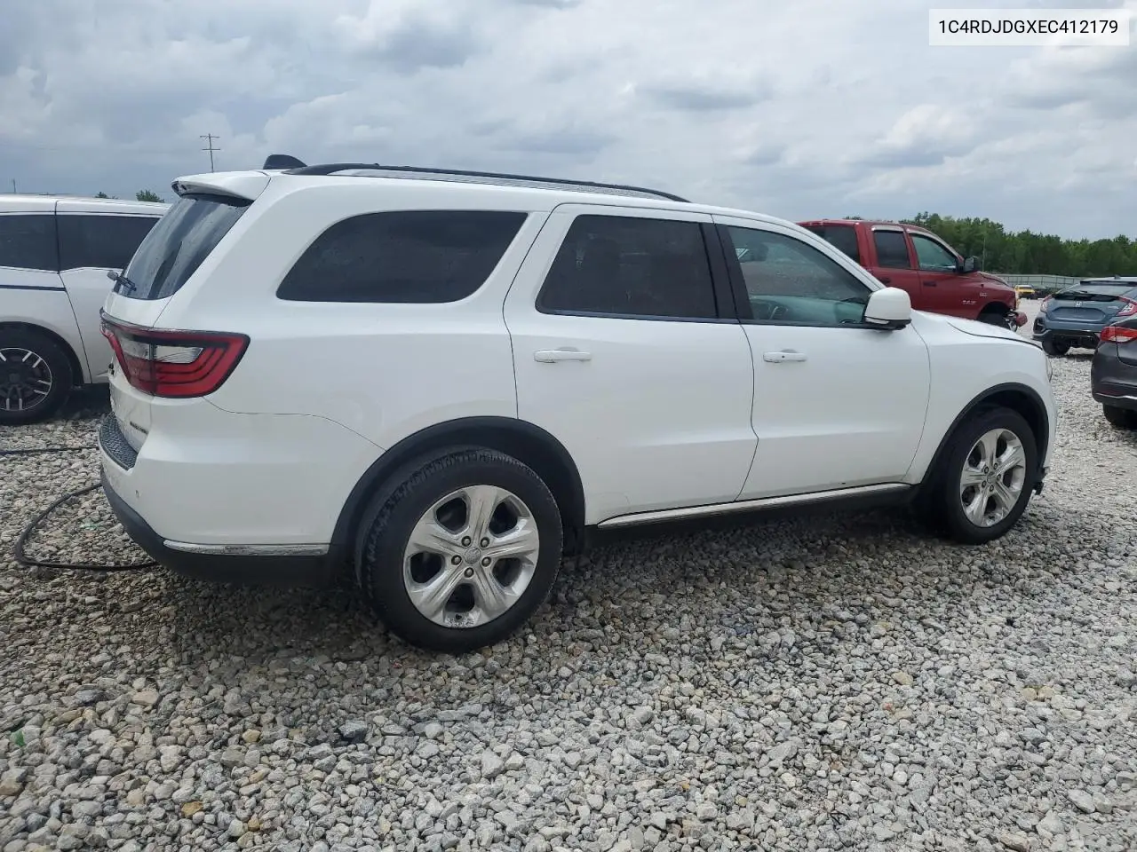 2014 Dodge Durango Limited VIN: 1C4RDJDGXEC412179 Lot: 61281225