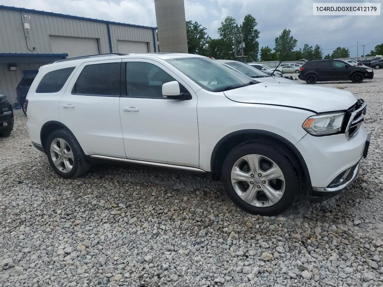 2014 Dodge Durango Limited VIN: 1C4RDJDGXEC412179 Lot: 61281225