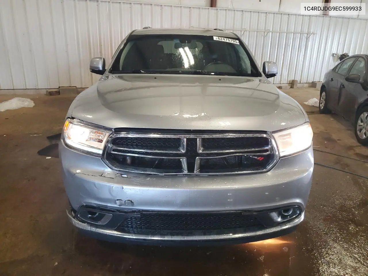 2014 Dodge Durango Limited VIN: 1C4RDJDG9EC599933 Lot: 62475795