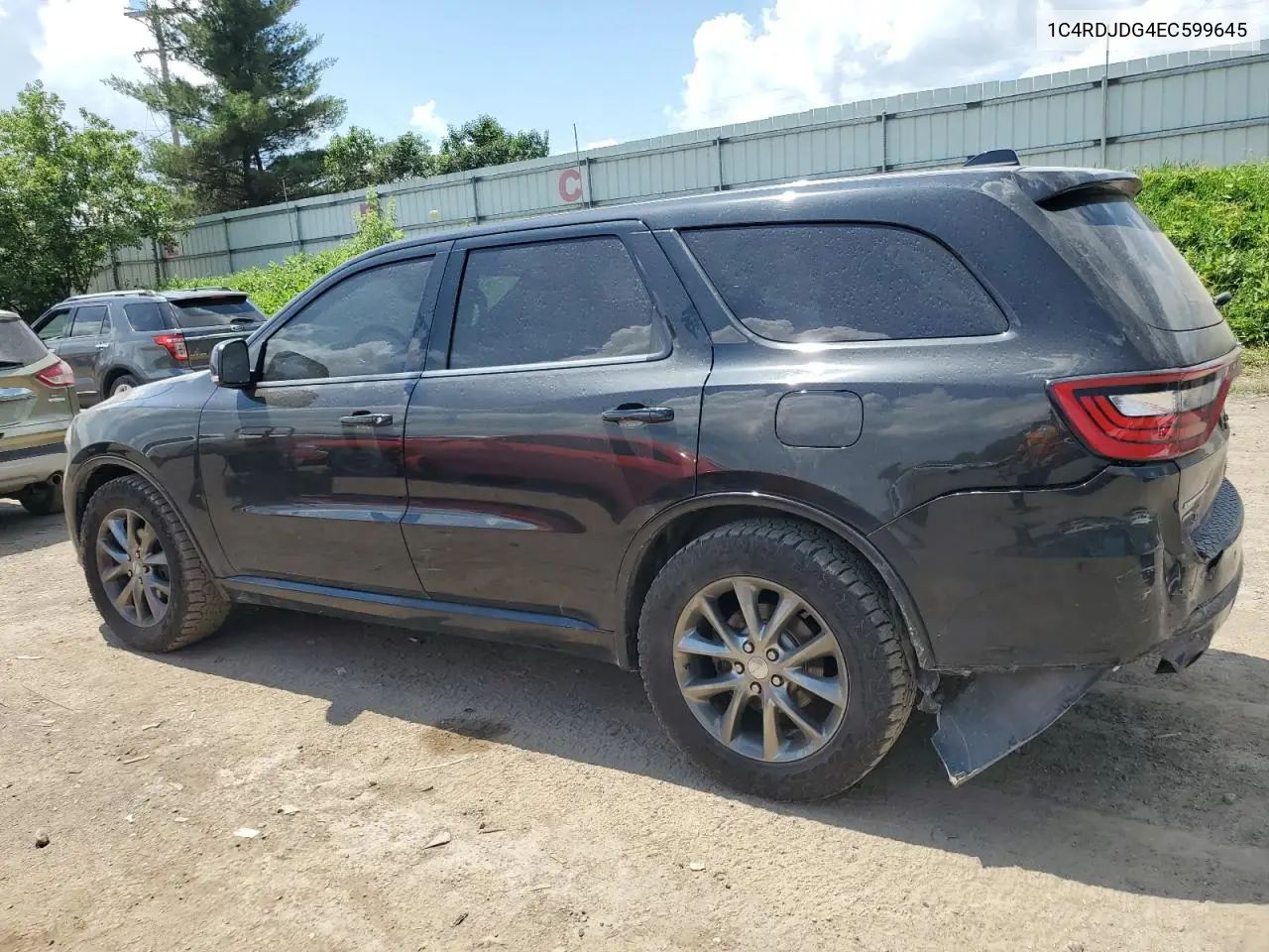 2014 Dodge Durango Limited VIN: 1C4RDJDG4EC599645 Lot: 62491705