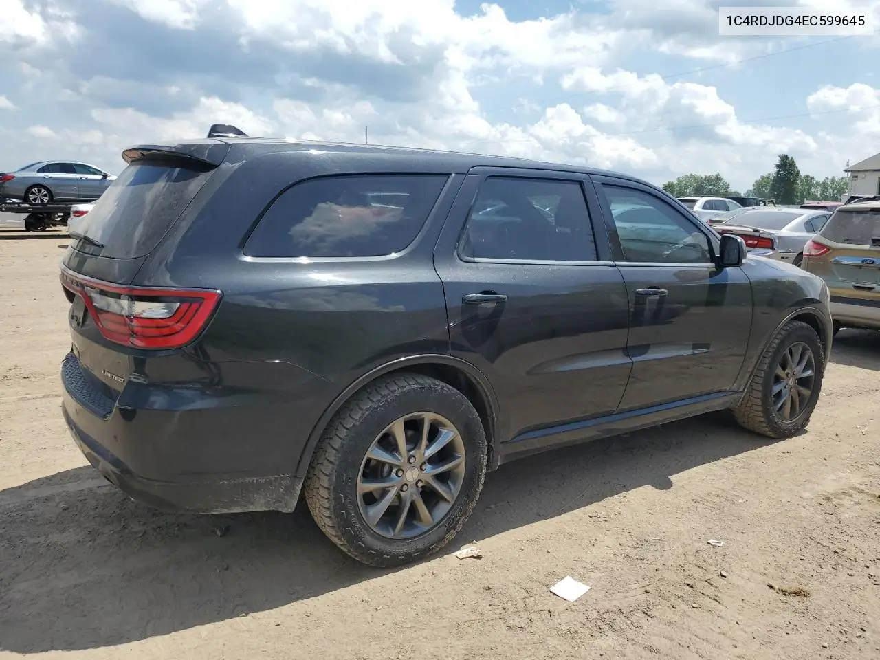 2014 Dodge Durango Limited VIN: 1C4RDJDG4EC599645 Lot: 62491705