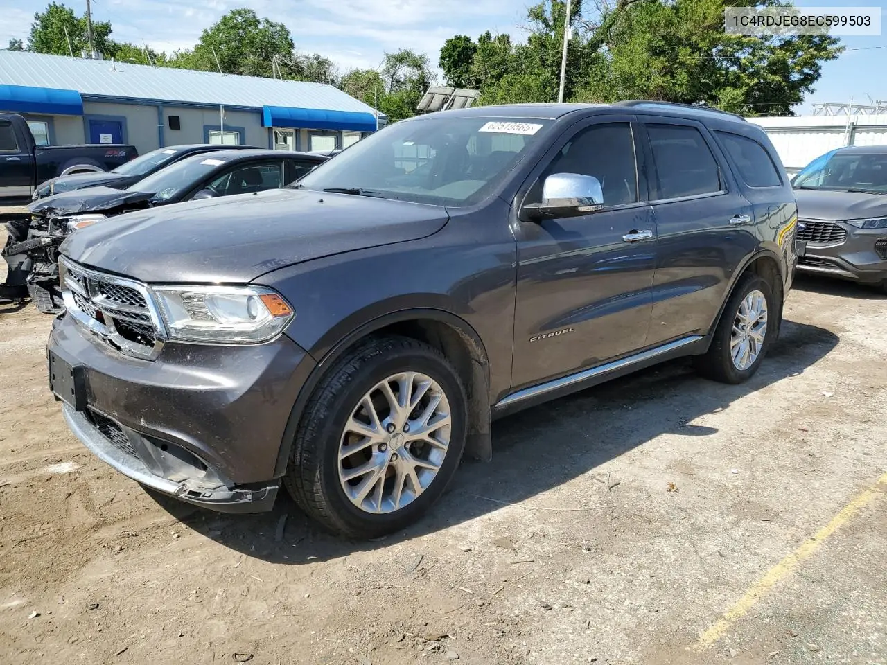 2014 Dodge Durango Citadel VIN: 1C4RDJEG8EC599503 Lot: 62519565