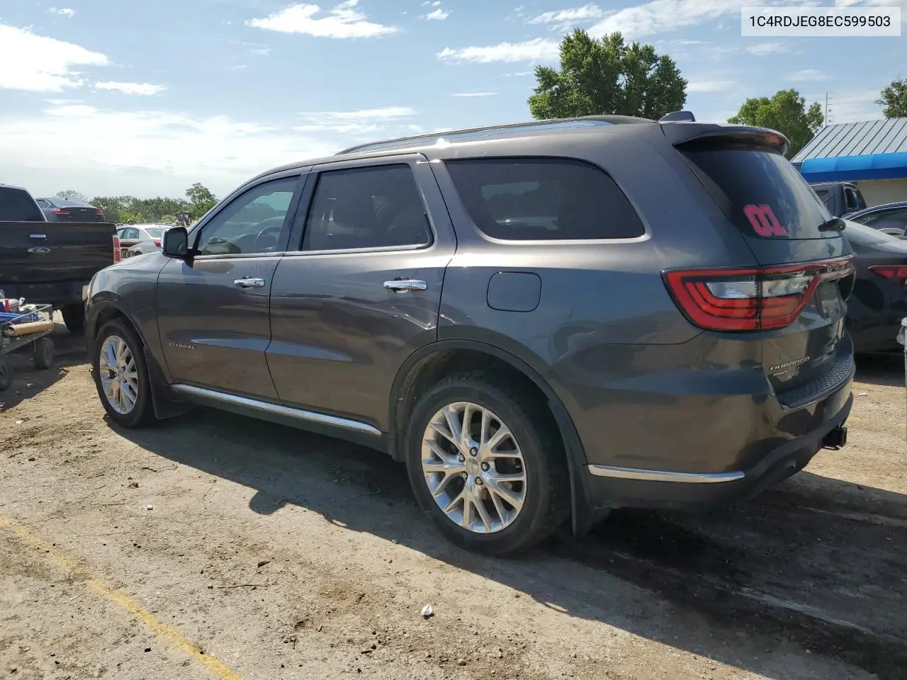 2014 Dodge Durango Citadel VIN: 1C4RDJEG8EC599503 Lot: 62519565