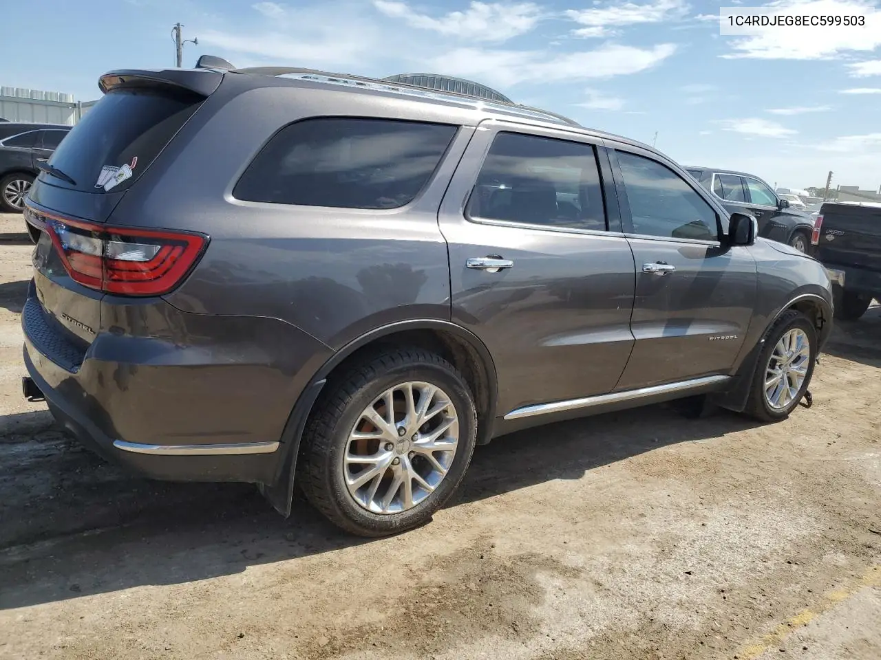2014 Dodge Durango Citadel VIN: 1C4RDJEG8EC599503 Lot: 62519565