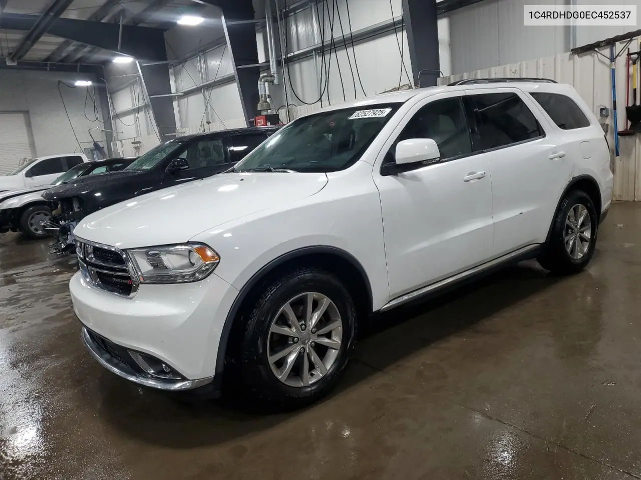 2014 Dodge Durango Limited VIN: 1C4RDHDG0EC452537 Lot: 62527925