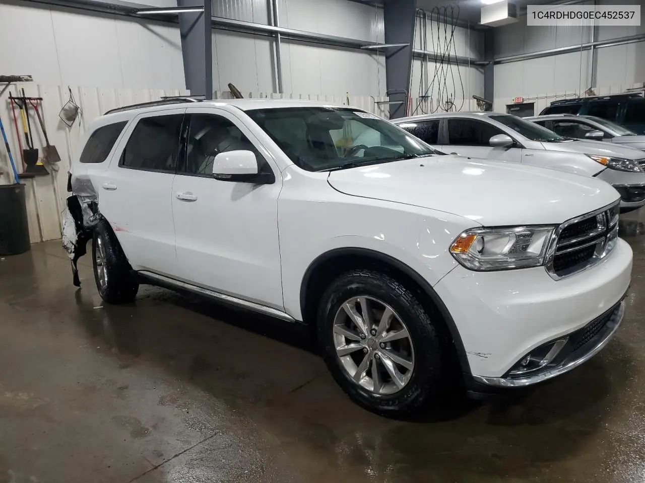 2014 Dodge Durango Limited VIN: 1C4RDHDG0EC452537 Lot: 62527925