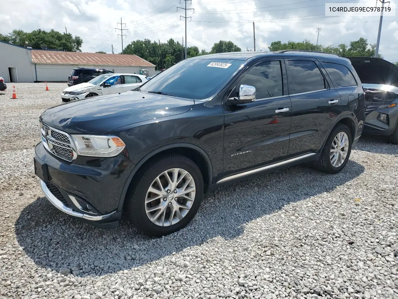2014 Dodge Durango Citadel VIN: 1C4RDJEG9EC978719 Lot: 62993825