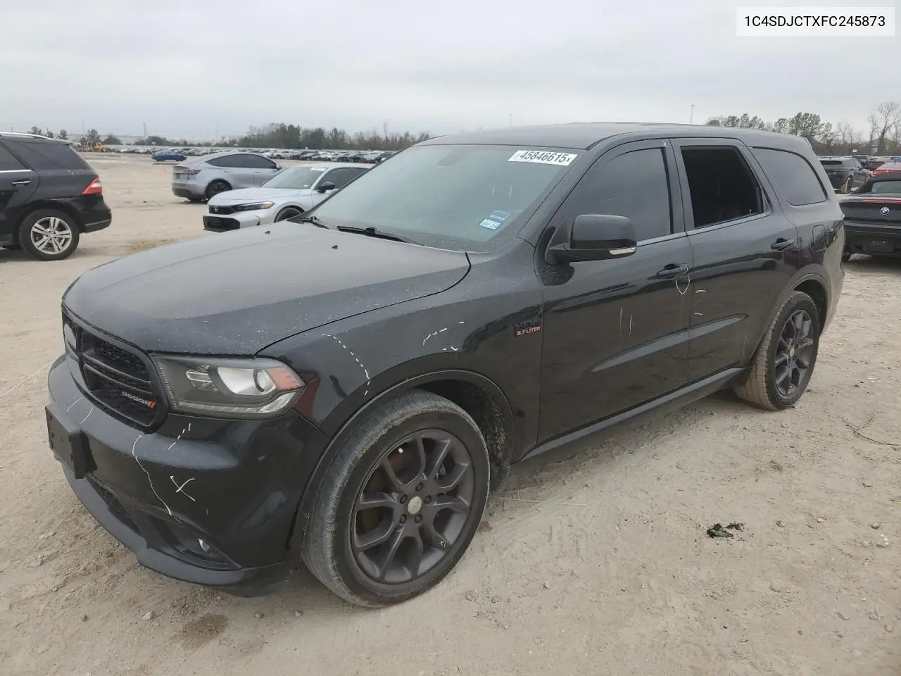 2015 Dodge Durango R/T VIN: 1C4SDJCTXFC245873 Lot: 45846615
