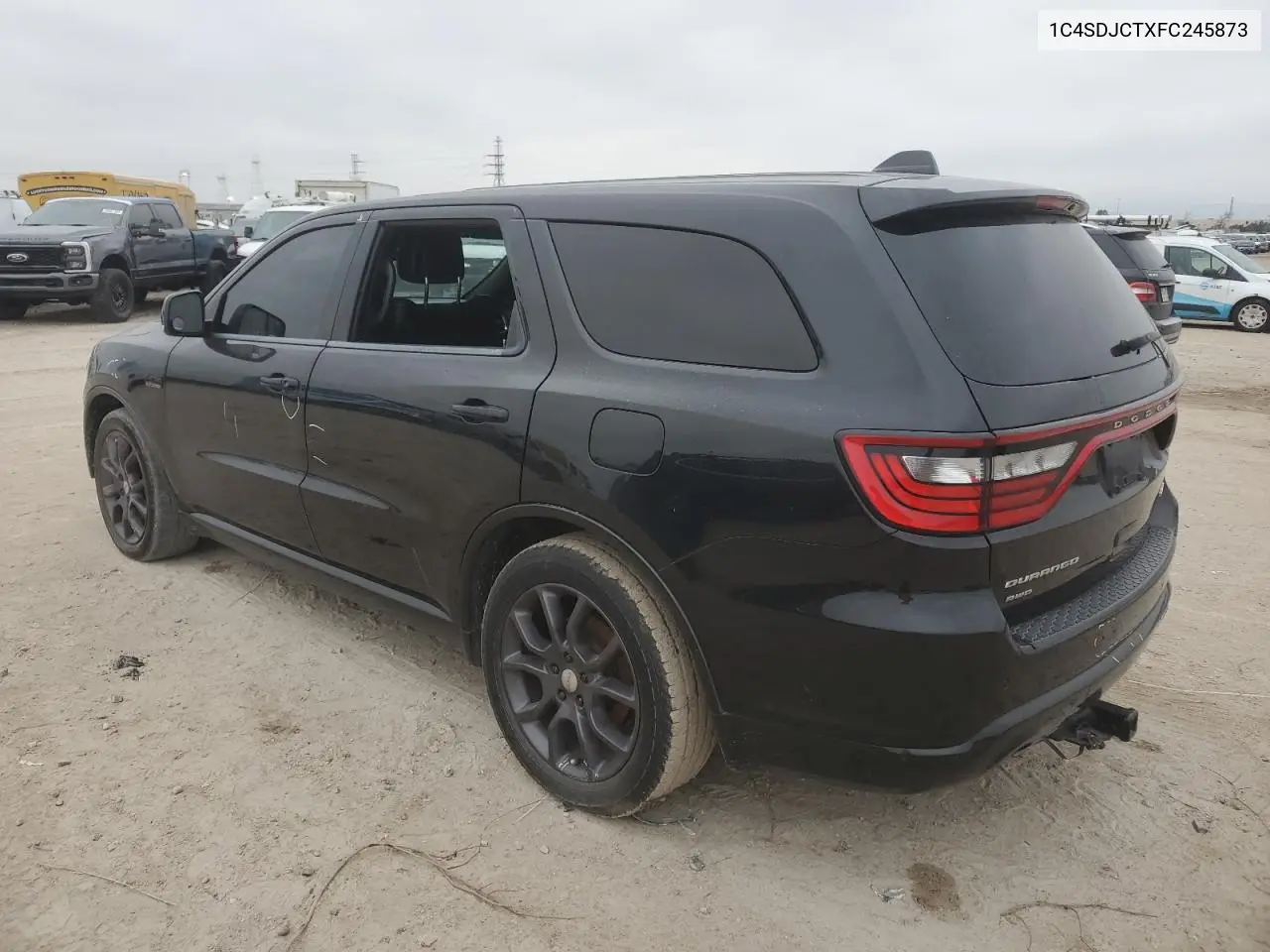 2015 Dodge Durango R/T VIN: 1C4SDJCTXFC245873 Lot: 45846615
