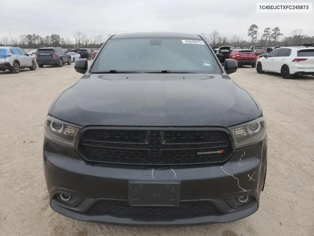2015 Dodge Durango R/T VIN: 1C4SDJCTXFC245873 Lot: 45846615