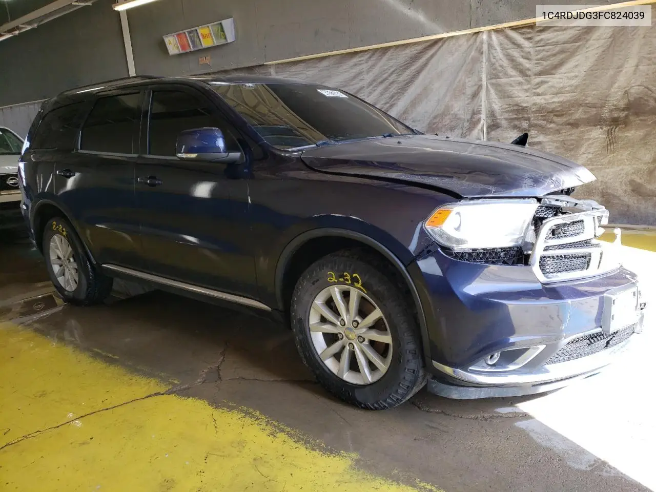 2015 Dodge Durango Limited VIN: 1C4RDJDG3FC824039 Lot: 48512655