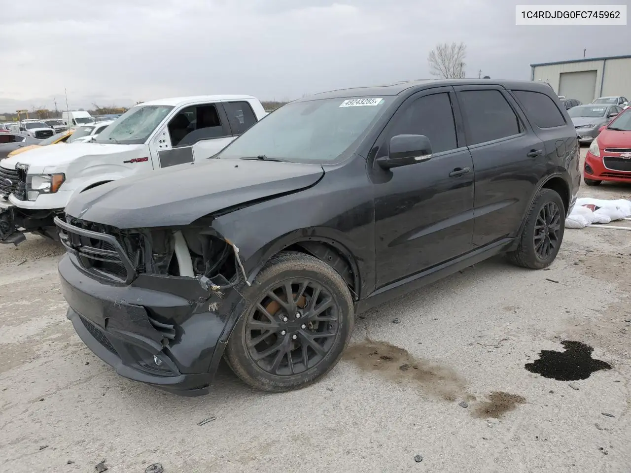 2015 Dodge Durango Limited VIN: 1C4RDJDG0FC745962 Lot: 49243285