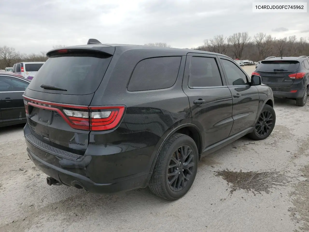 2015 Dodge Durango Limited VIN: 1C4RDJDG0FC745962 Lot: 49243285