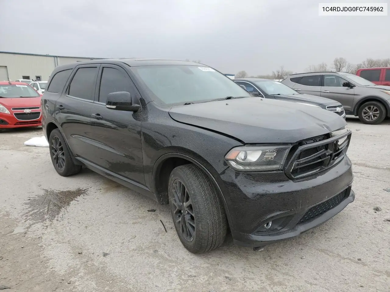 2015 Dodge Durango Limited VIN: 1C4RDJDG0FC745962 Lot: 49243285