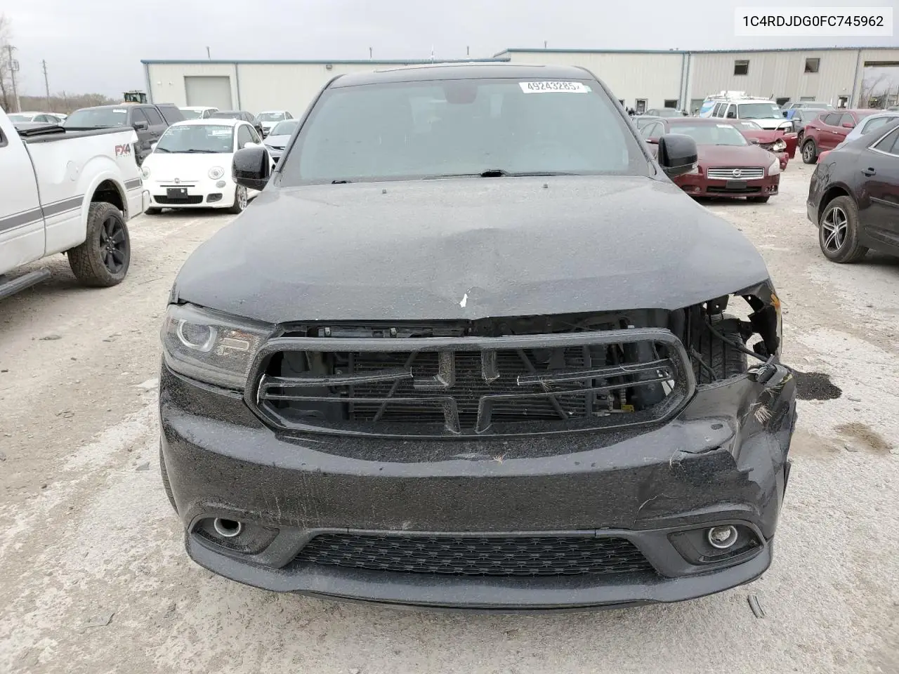 2015 Dodge Durango Limited VIN: 1C4RDJDG0FC745962 Lot: 49243285