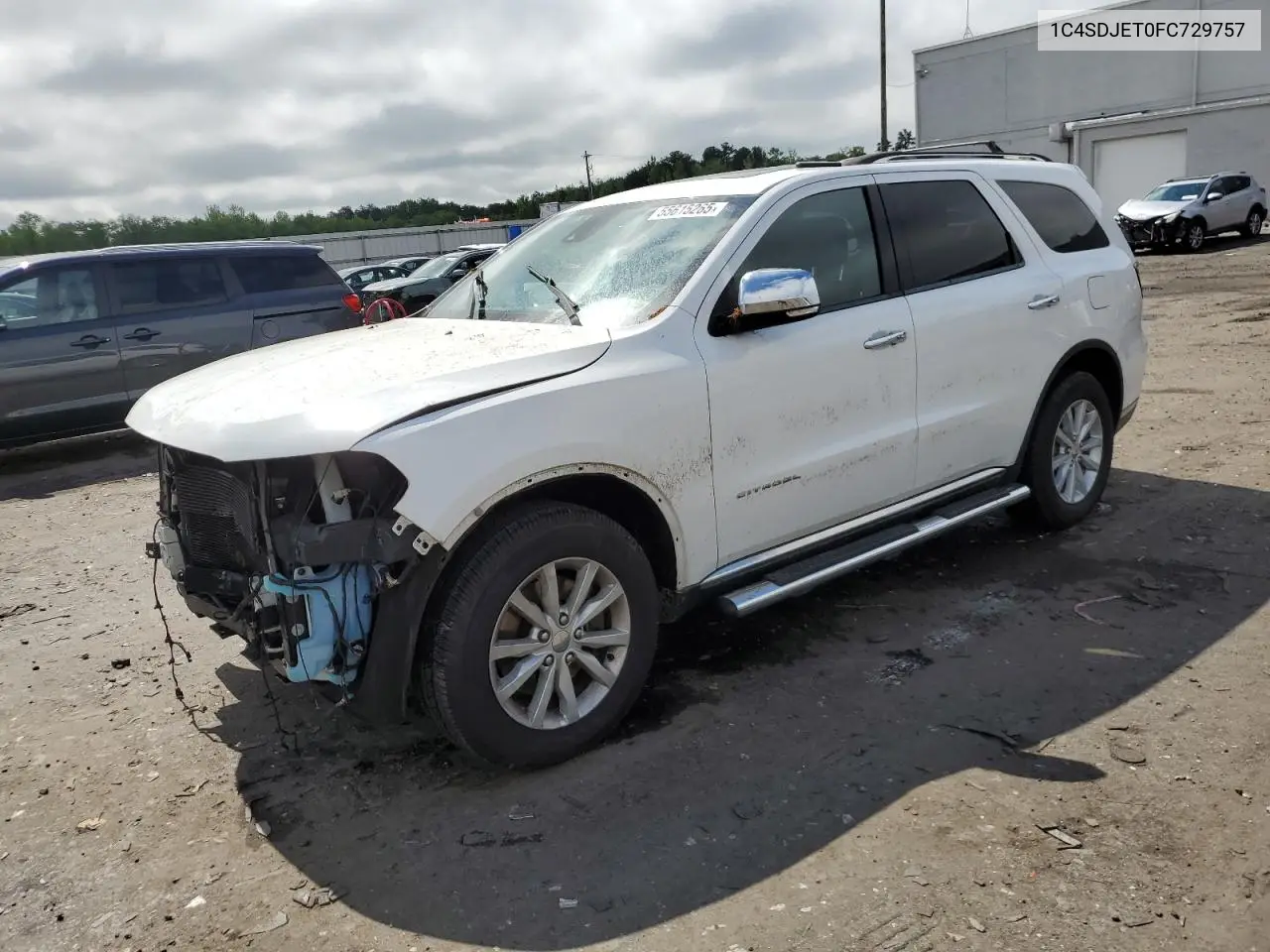 2015 Dodge Durango Citadel VIN: 1C4SDJET0FC729757 Lot: 55615265