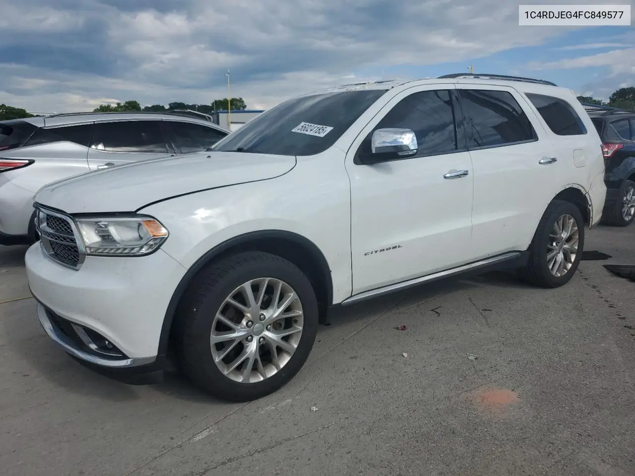 2015 Dodge Durango Citadel VIN: 1C4RDJEG4FC849577 Lot: 56024185