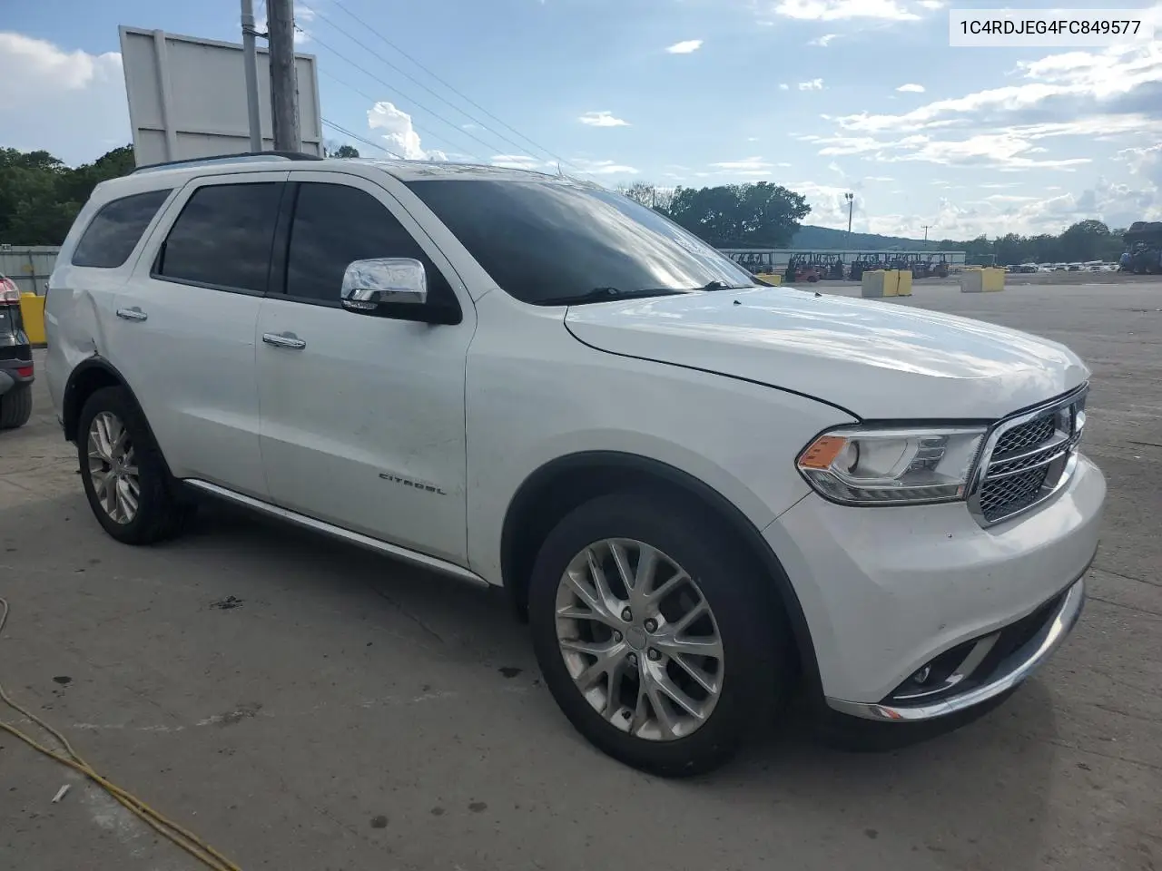 2015 Dodge Durango Citadel VIN: 1C4RDJEG4FC849577 Lot: 56024185