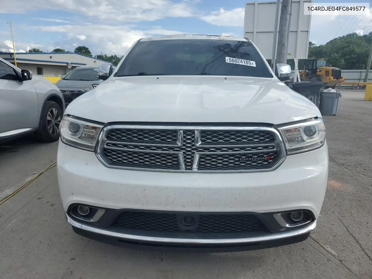 2015 Dodge Durango Citadel VIN: 1C4RDJEG4FC849577 Lot: 56024185