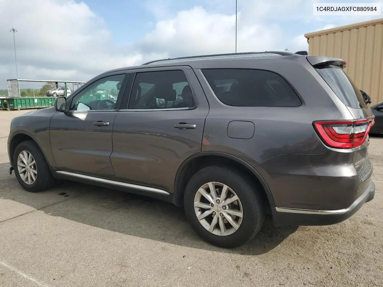 2015 Dodge Durango Sxt VIN: 1C4RDJAGXFC880984 Lot: 56962195