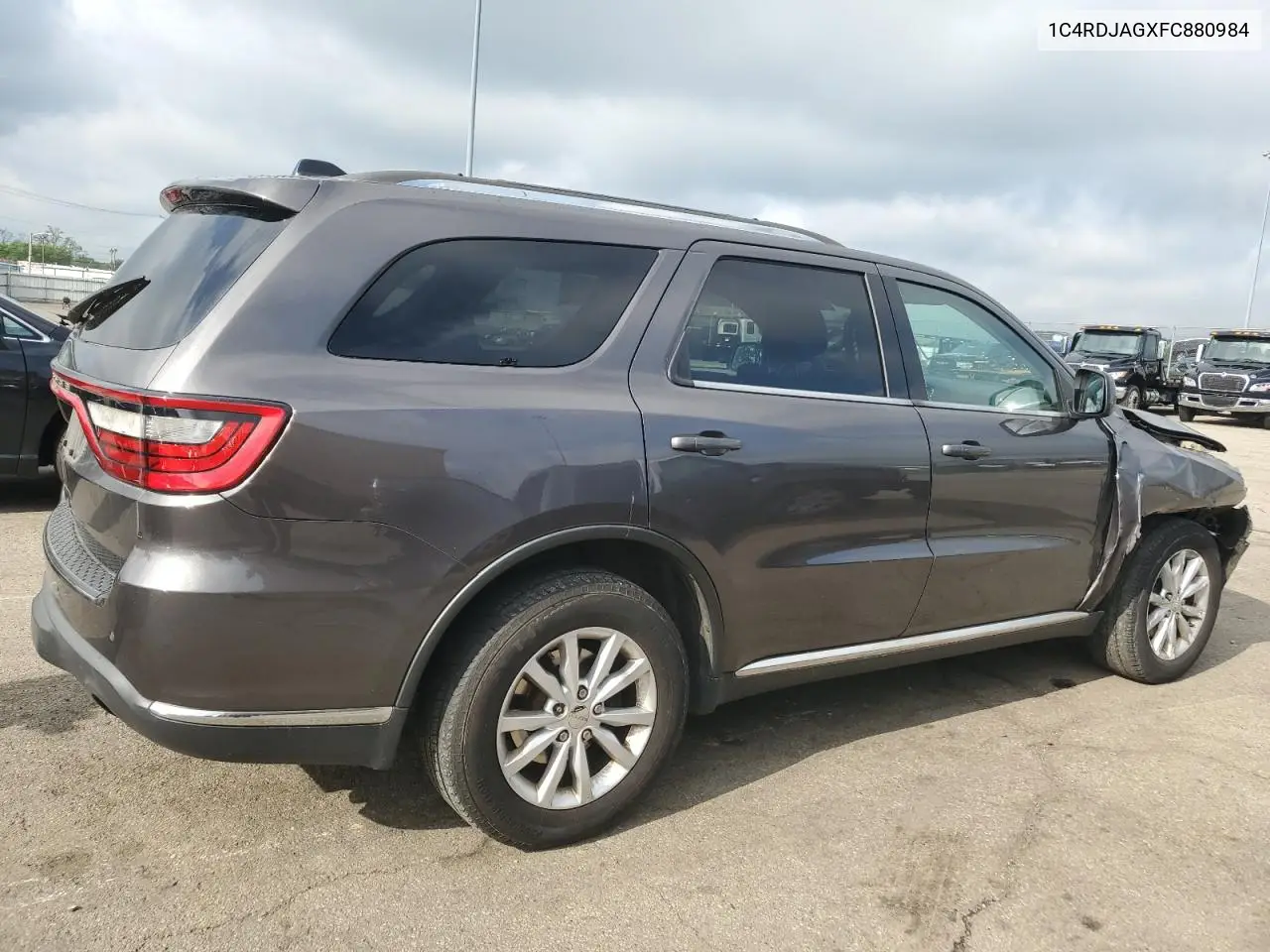 2015 Dodge Durango Sxt VIN: 1C4RDJAGXFC880984 Lot: 56962195