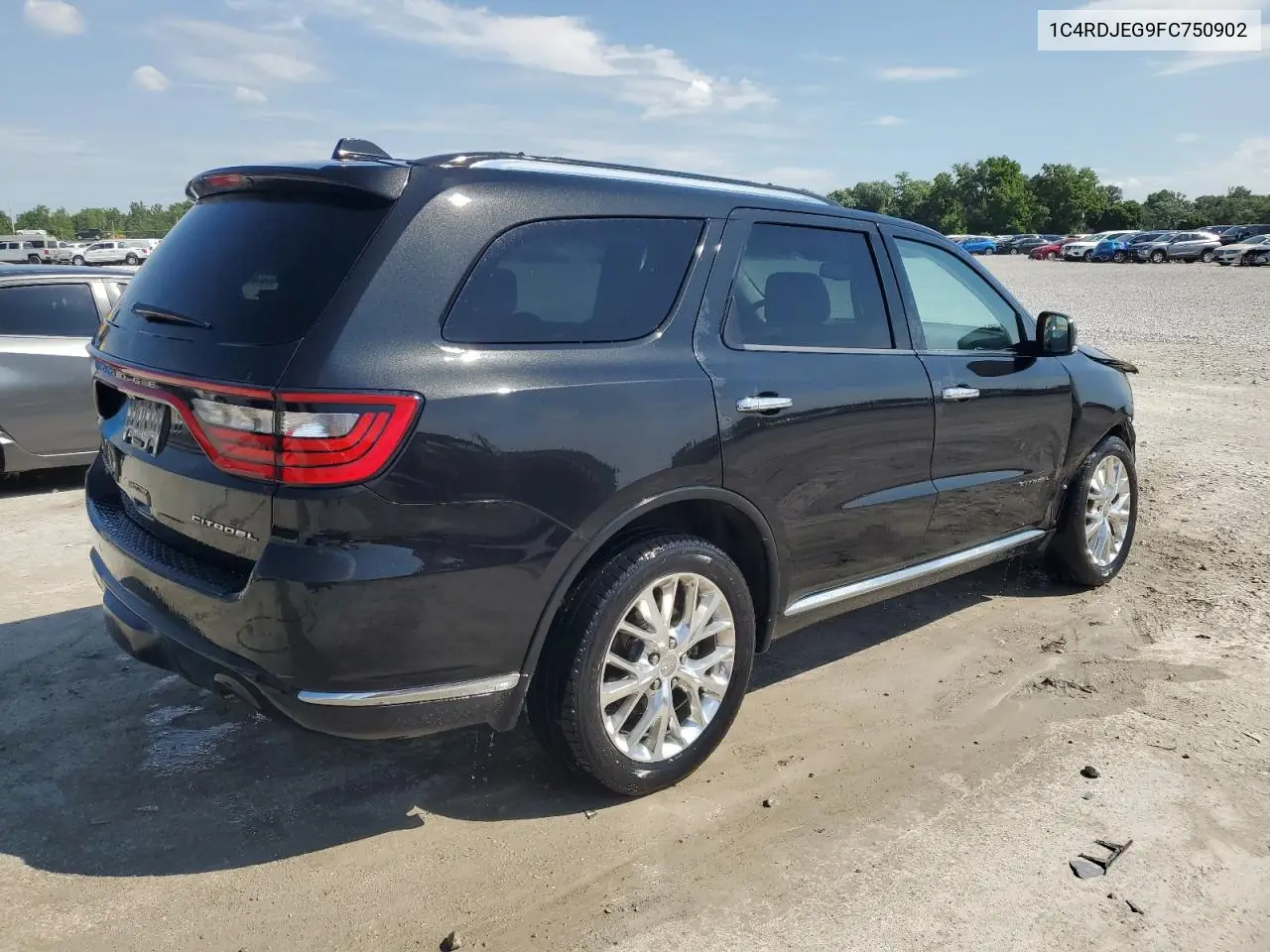 2015 Dodge Durango Citadel VIN: 1C4RDJEG9FC750902 Lot: 62283165