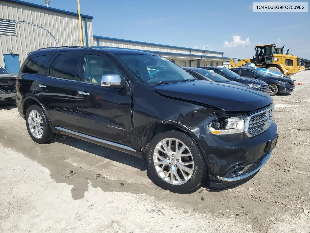 2015 Dodge Durango Citadel VIN: 1C4RDJEG9FC750902 Lot: 62283165