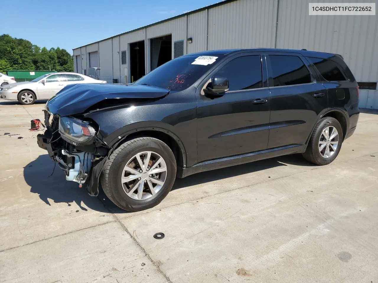 2015 Dodge Durango R/T VIN: 1C4SDHCT1FC722652 Lot: 62833754