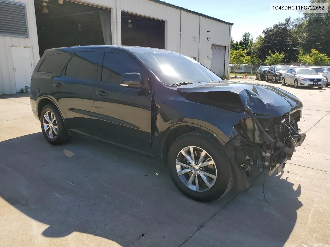 2015 Dodge Durango R/T VIN: 1C4SDHCT1FC722652 Lot: 62833754