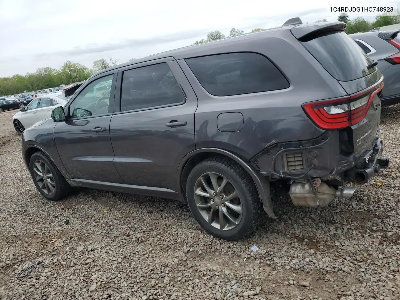 2017 Dodge Durango Gt VIN: 1C4RDJDG1HC748923 Lot: 56407815