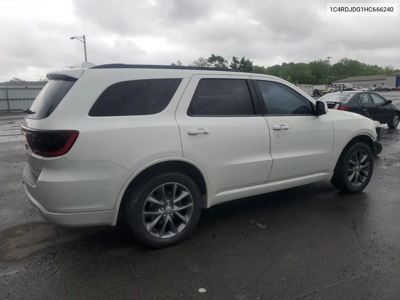 2017 Dodge Durango Gt VIN: 1C4RDJDG1HC666240 Lot: 56548385
