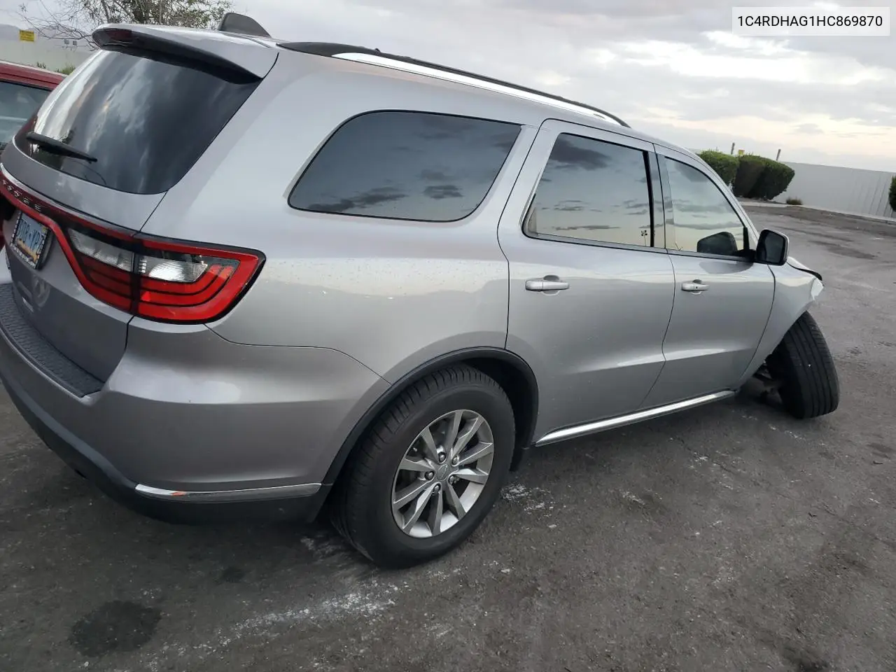 2017 Dodge Durango Sxt VIN: 1C4RDHAG1HC869870 Lot: 57185025