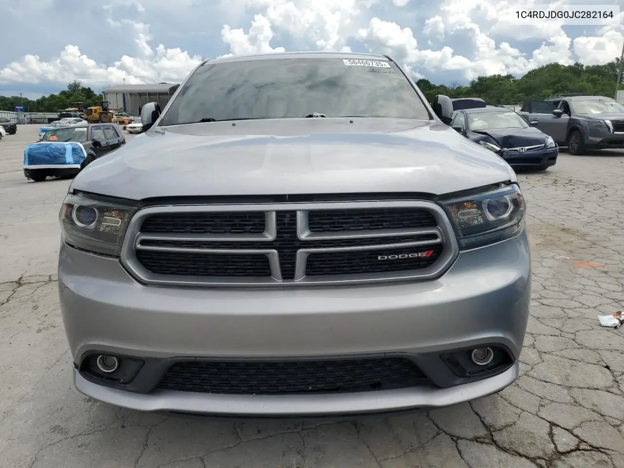 2018 Dodge Durango Gt VIN: 1C4RDJDG0JC282164 Lot: 56466735