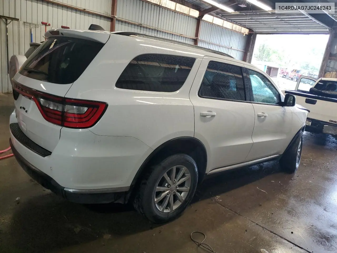 2018 Dodge Durango Sxt VIN: 1C4RDJAG7JC248243 Lot: 56728665